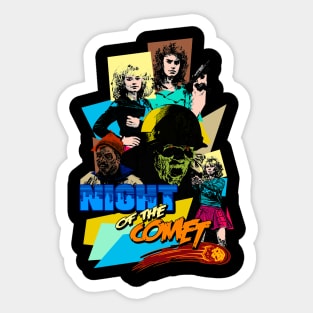 Night of the Comet Sticker